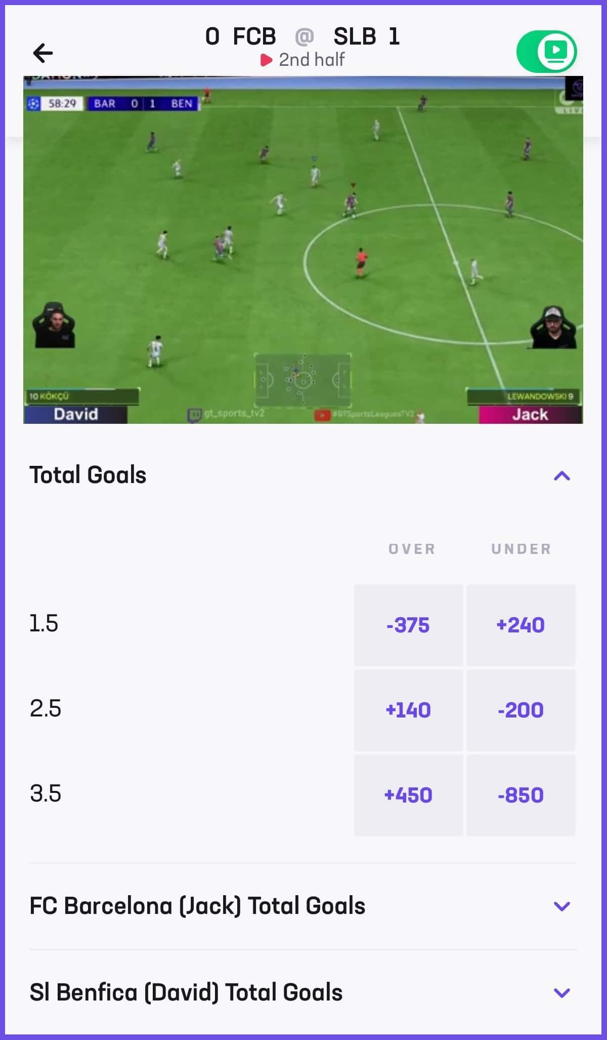 esoccer hard rock bet