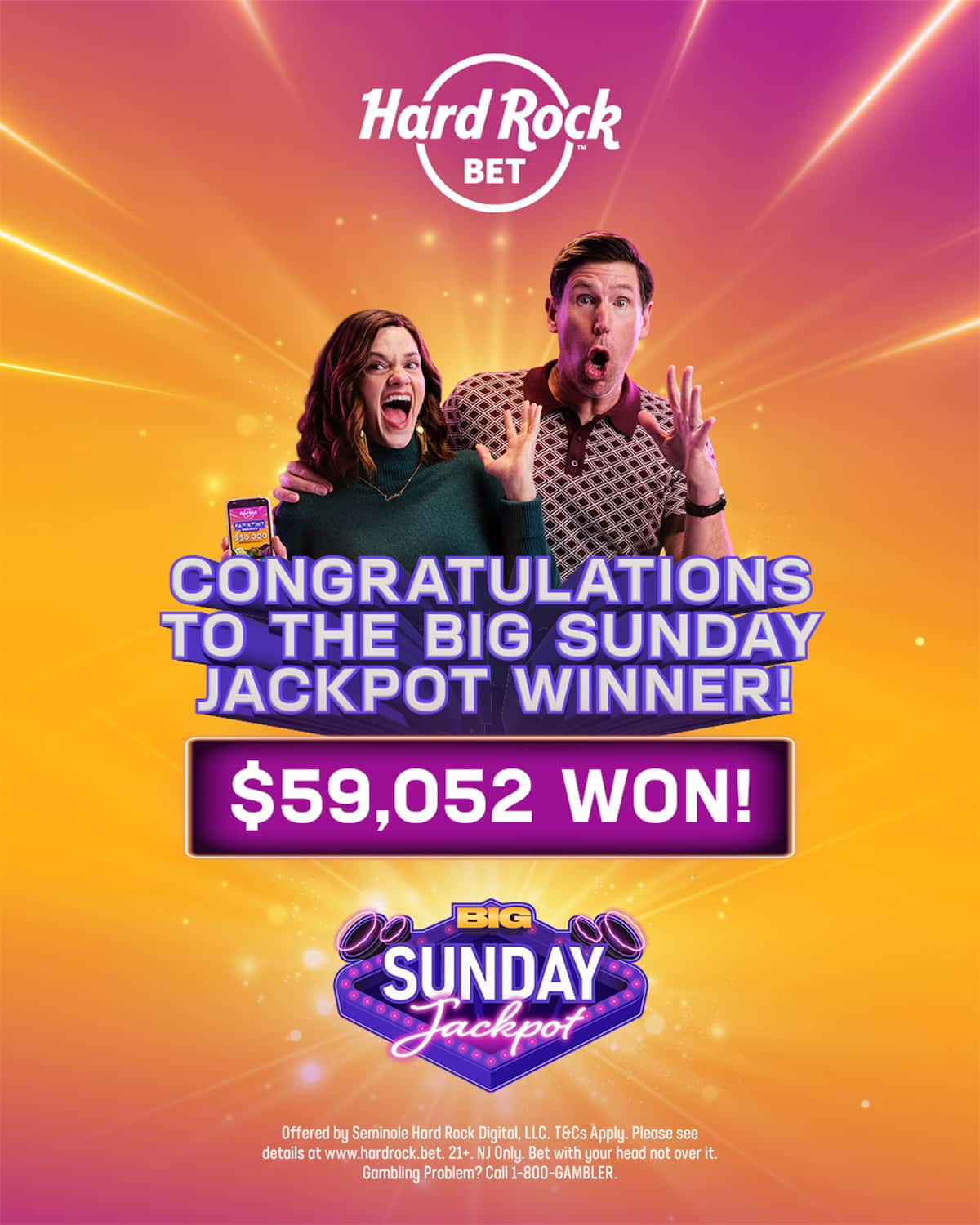 big sunday jackpot winner